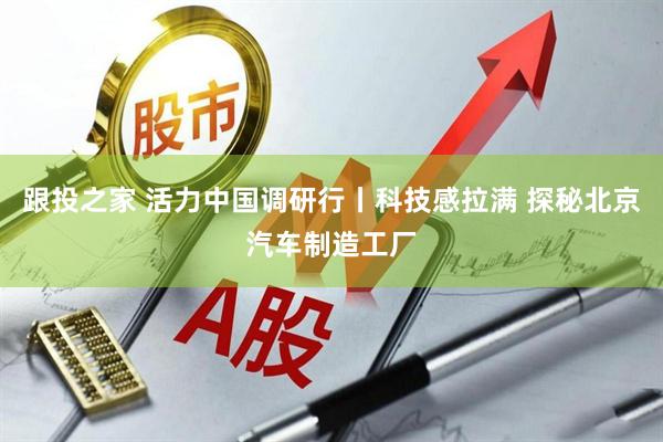跟投之家 活力中国调研行丨科技感拉满 探秘北京汽车制造工厂